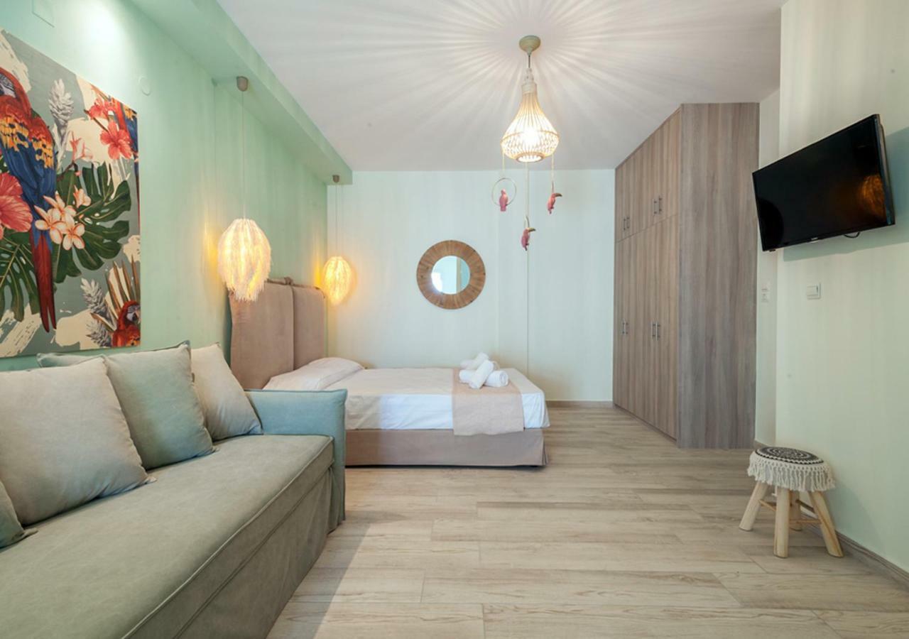 Iliovasilema Aparthotel Plati  Bagian luar foto